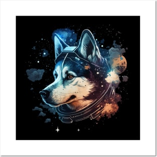 husky Posters and Art